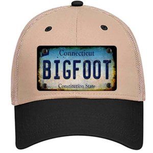 Bigfoot Connecticut Metal on Trucker Mesh Snapback Hat